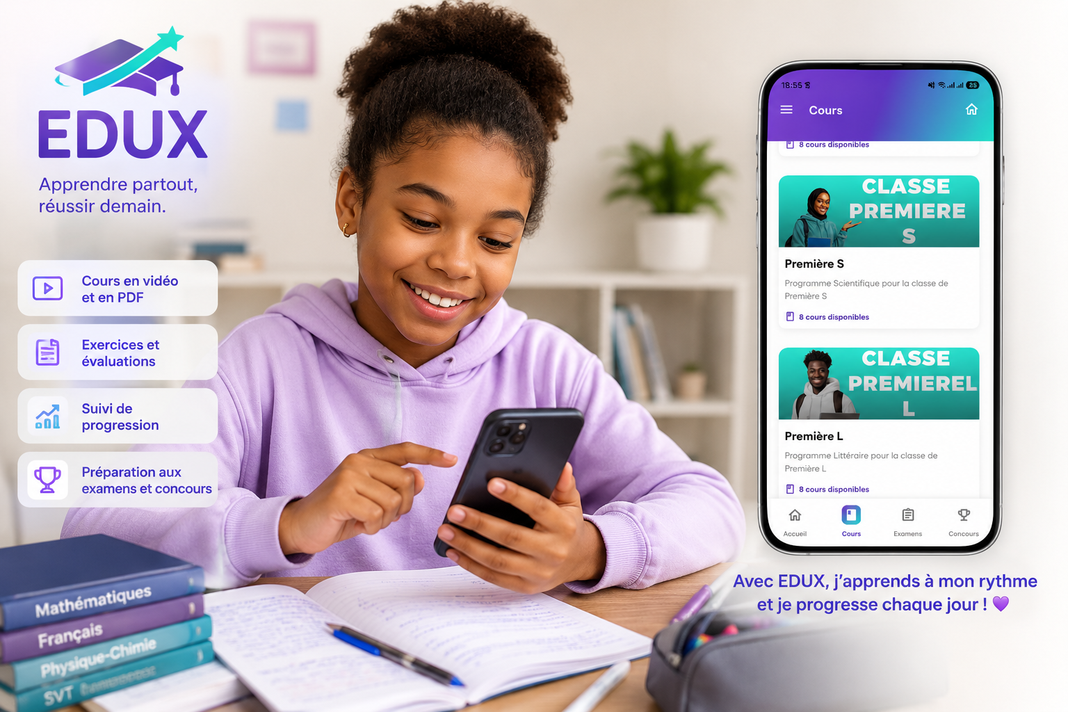 Aperçu du projet Edux